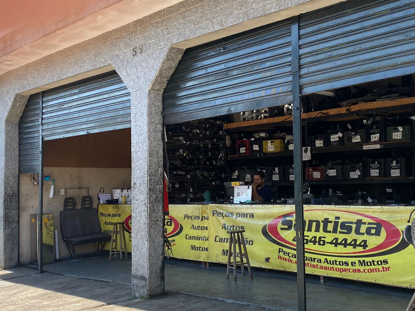 Instalações Peças Usadas Santista